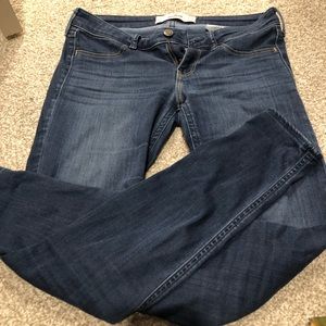 Hollister dark wash jeggings